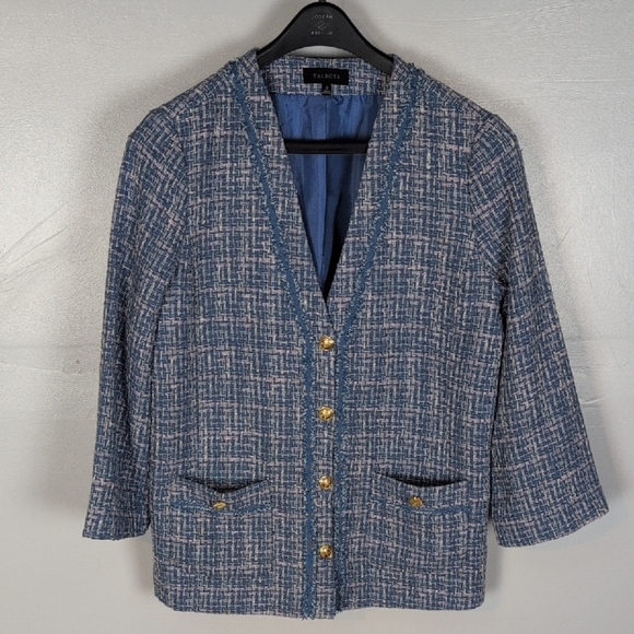 Talbots Tweed Coatigan - Picture 1 of 9